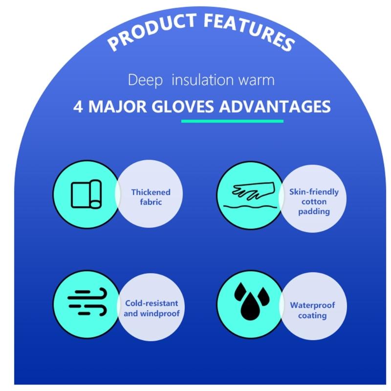 Photography Glove Drones Gloves for Remote Control Winter Mittens Outdoor Camera Gloves Multifunction Windproof Mitts