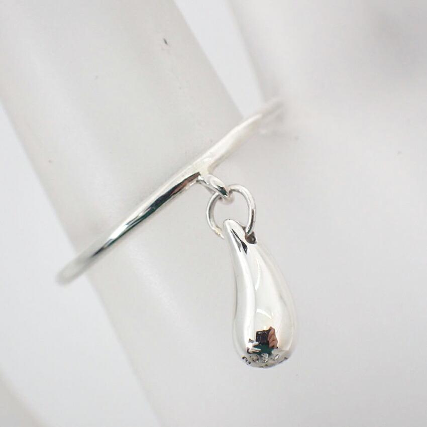 [Pre-owned] Tiffany 925 Teardrop Ring / Size 12 / J51-6