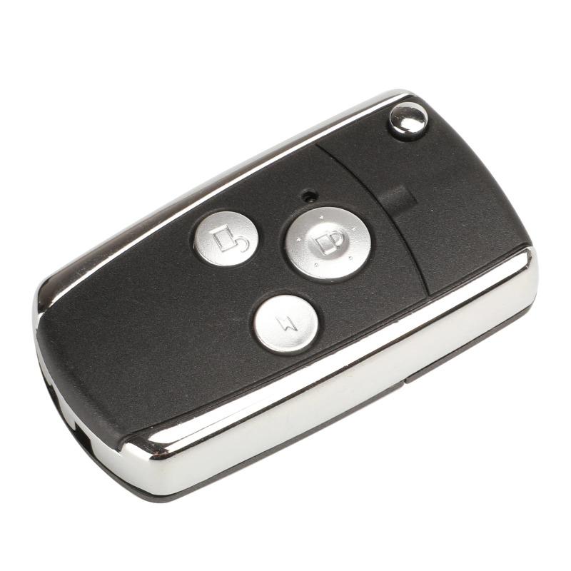 2/3 butoane de înlocuire modificată rabatabilă pliabilă pentru telecomandă husă pentru chei de mașină FOB pentru Honda Accord Crv Civic Odyssey Pilot