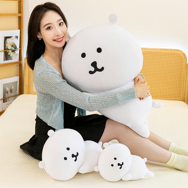 New Korean self-deprecating bear plush toy doll sleeping pillow doll machine exchange