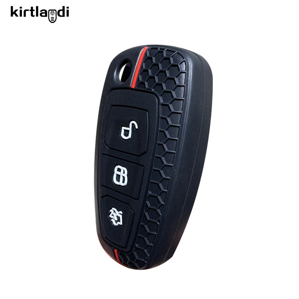 Car Key Cover For Ford Focus Fiesta Ranger S-Max Galaxy Transit Tourneo Custom Mondeo 4 Wagon Kuga C-Max Car Accessories Case