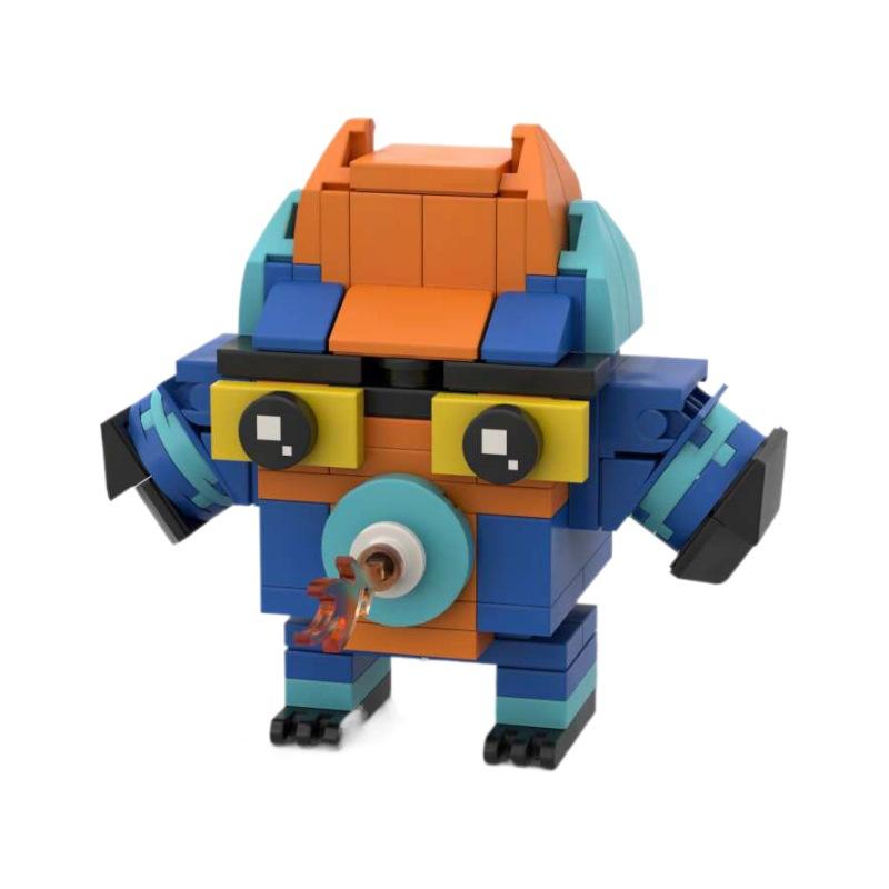 Building Blocks Small Particles Children's Square-headed Puzzle Toy Model Ornaments