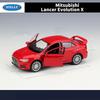 1/36 Mitsubishi Lancer Evolution X 10 Alloy Car Model Diecasts Metal Toy Vehicles Car Model High Simulation Collection Kids Gift