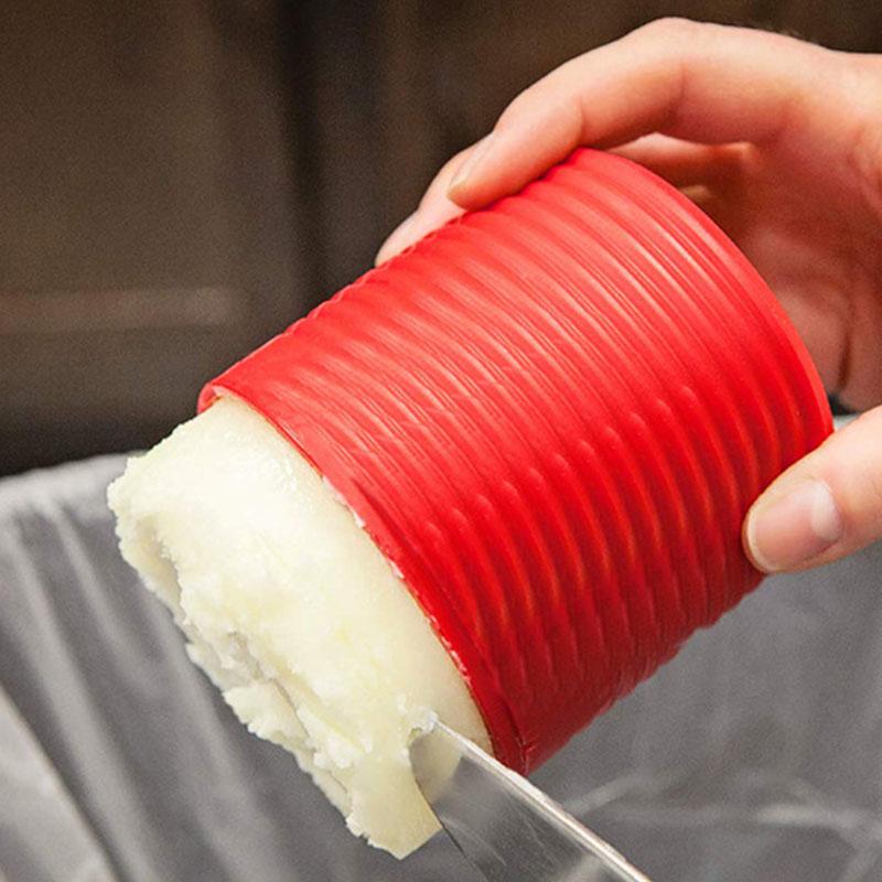 Multifunctional Bacon Grease Container with Filter, Bacon Grease Container Silicone Drum Oil Mesh Filter Holder Storage, Oil Jug