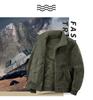 Herren Doppelseitige Air Force Pilotenjacke - Warm mit Samtfutter, Dicke Reine Baumwolle, Herbst/Winter Oberbekleidung