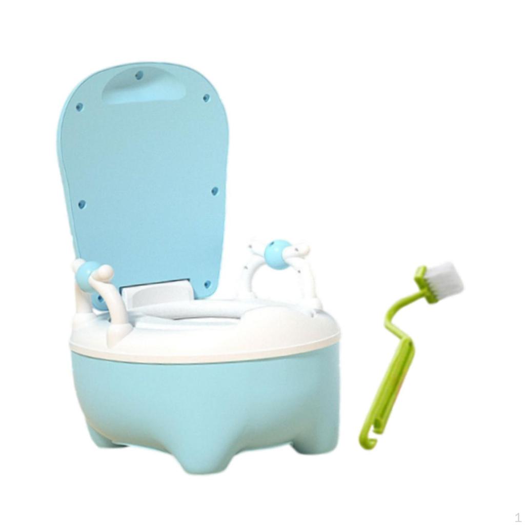 Baby Potte Toalett Barnestol med Sølebeskyttelse Realistisk for Reise Camping