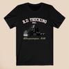 R.D. Trucking Convoy Movie Men's Black T-Shirt Size S-5XL Unisex T-Shirt