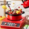 Mini Kitchen Playset: Children's Simulation Kitchenware with Cuttable Fruits