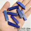 Natural Blue Lapis Lazuli Connector Charms Pendant Stone Warter Drop Teardrop Heart Pendants Charm For Jewelry Making Necklaces