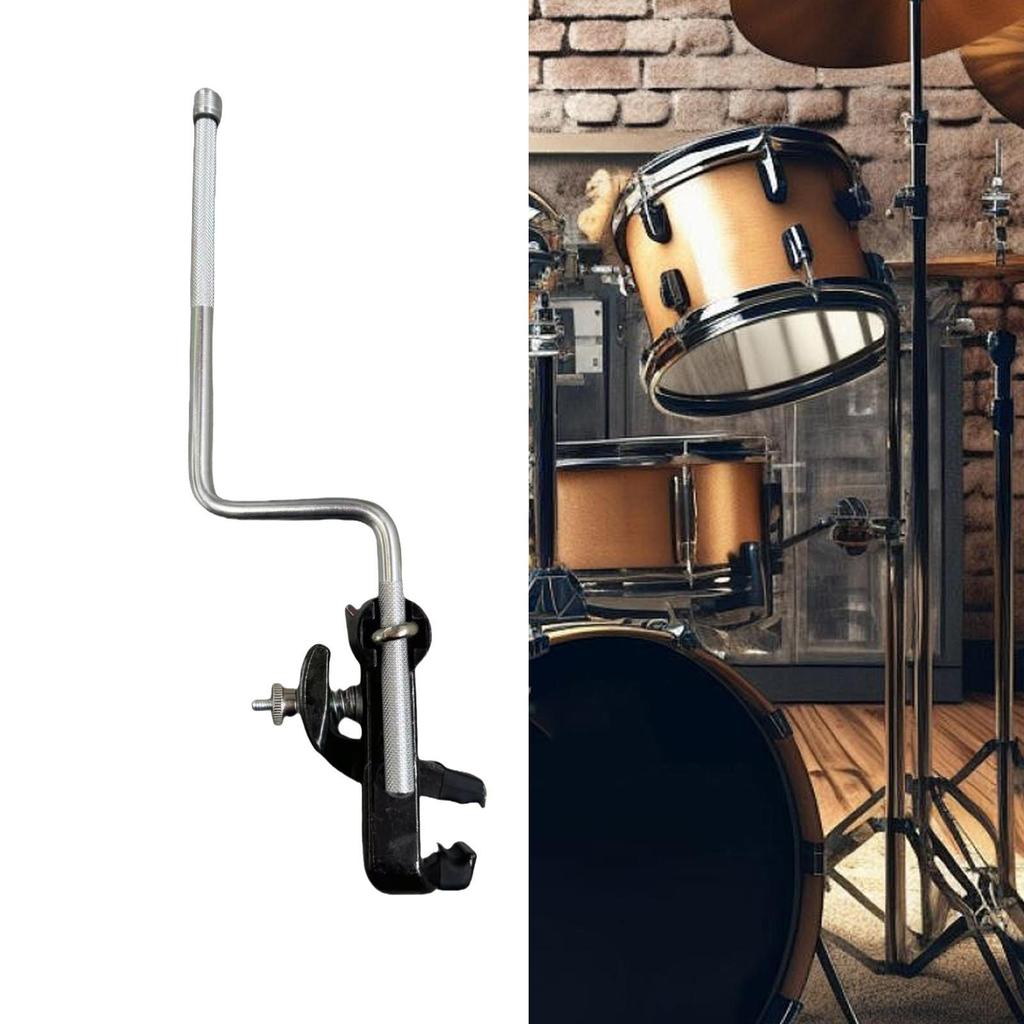 Bell Stand, Z Arm Percussion Accessories, Mount for Bells Instruments, Small Cymbal Drum Blocks