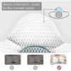 Lumbar Sleep Support Lumbar Support Bed Pillow Compatible With Sciatica Pregnancy Hip Or Leg Pain
