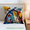 1pcs Abstract Art Colors Cushions Pillowcase Polyester Cushion Cover Throw Pillow Pillowcover Home Car Sofa Decor