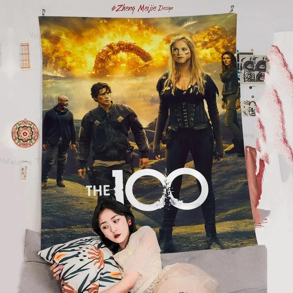 De 100 Seizoen TV Serie Show Kleurrijk Wandkleed Hippie Bloemen Wandtapijten Slaapkamer Decoratie Wandkunst Decoratie