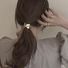 Stylish Korean Metal Brushed Elastic Hair Band for Women