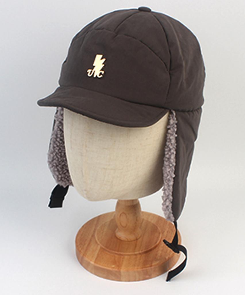 Yunibeosyeolkemiseuteuli Wire Poly Gray Earflap Cap