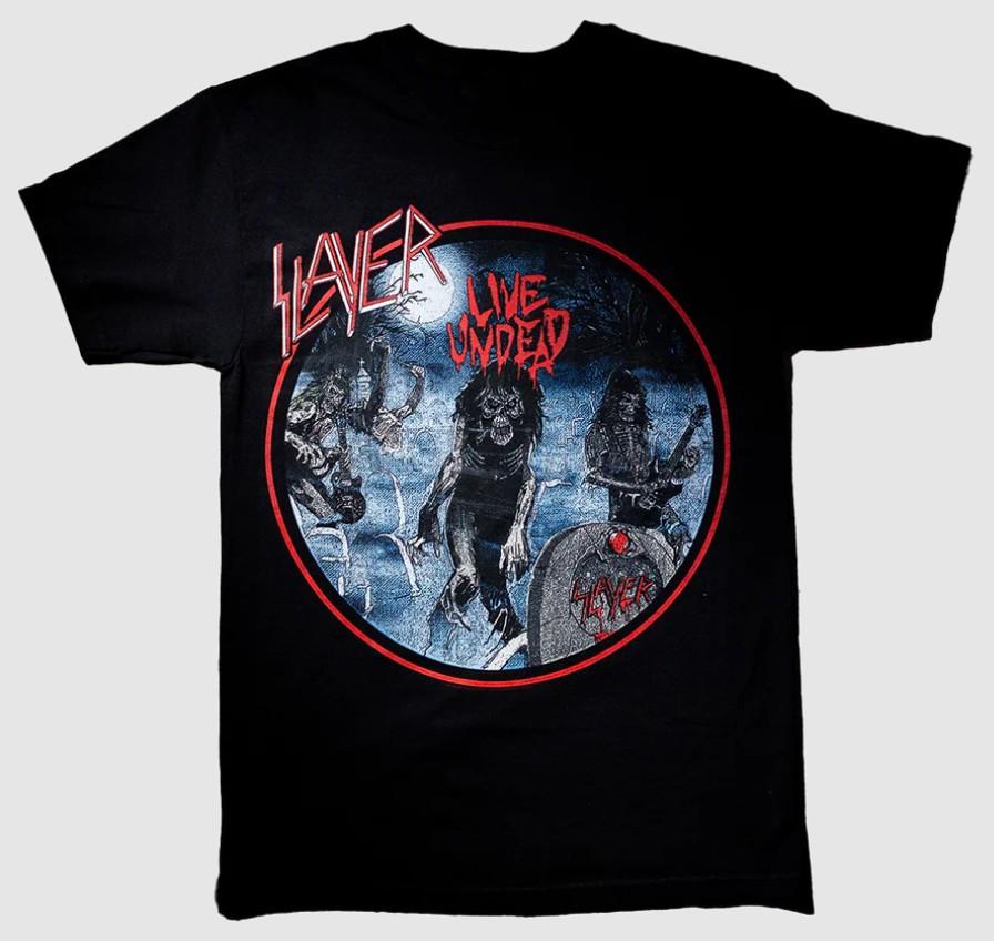 Футболка Comfort Colors Slayer Live Undead Размер S-5XL Унисекс XXXXL