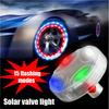 Gevrkjenp LED Wheel Light, Tire Valve Cap Lamp - Tire Valve Lamp Solar Wheel