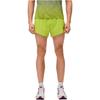 Saucony Letter Elastic Mid Waist Casual Shorts Men shorts Yellow Green SC2249031D-GE30