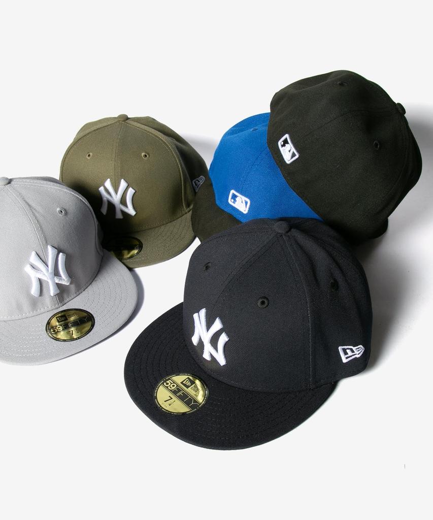 New Era 59FIFTY New York Yankees Authentic Collection Cap Navy Brand 7 Japanese (70331909) & White, Size 1/4, Size 57.7cm [Used]