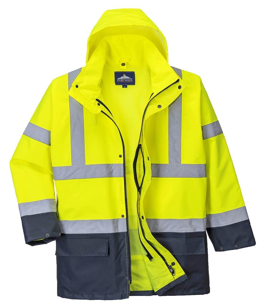 High Visibility Insulated Jacket S766Ynr Hi-Vis 5In1 Xxl - Kur S766Yxxl