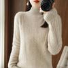Women Sweater Turtleneck MODERN NEW SAGA Winter Knitted Pullover Autumn Soft Warm Wool Sweaters Knit Top Female Jumper