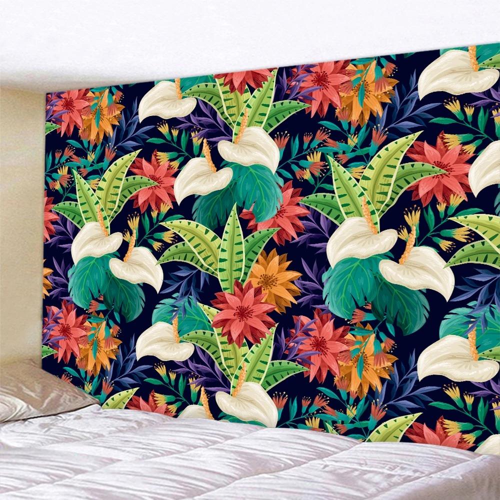 Красивые растения и цветы Искусство Настенные украшения для дома Гобелен Гобелен — фото 6