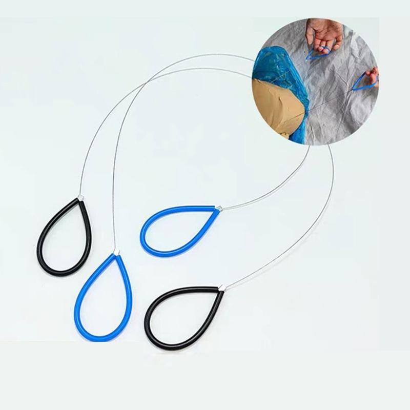 Clay Cutters Wire with Double Handle Pottery Tool Mud Cutting Tool Practical Pottery Wire Tool for Clay Ceramic Making