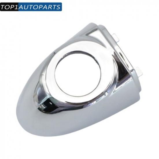 For Fiat 500X 16- Chrome Front Left Exterior Door Handle Trim Molding Cover
