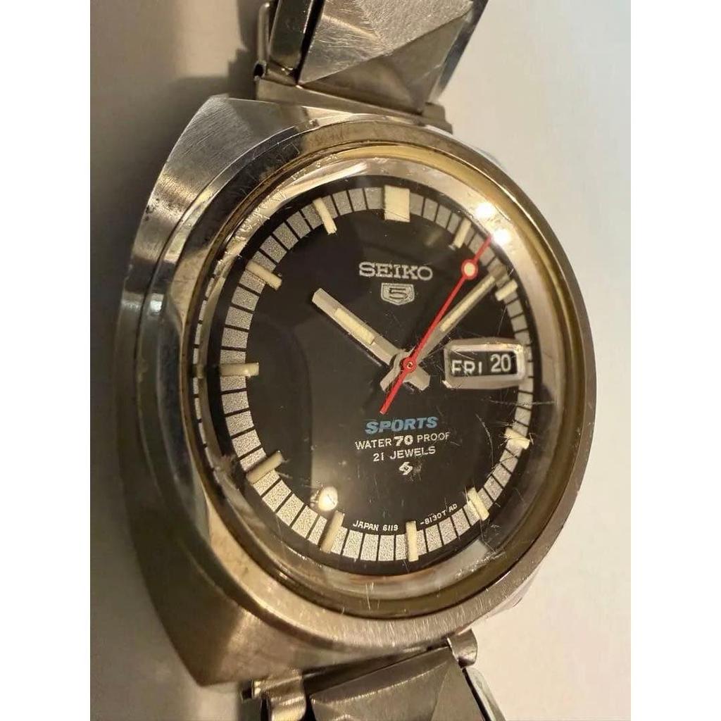 Used Seiko 5 Sports 6119-8130