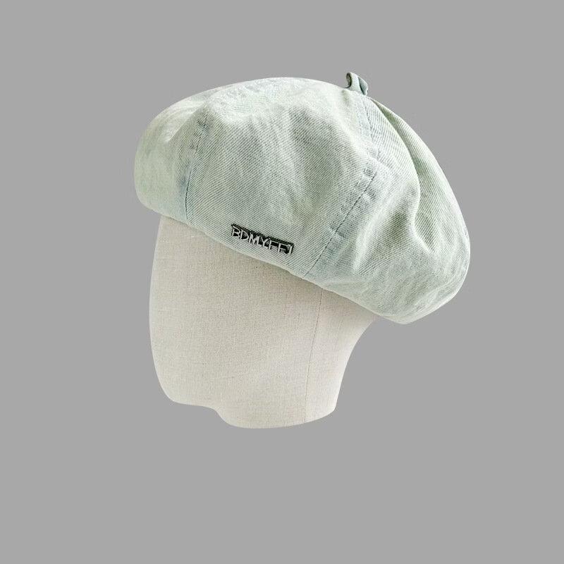 Джинсовый берет Junbie с буквой для женщин S (54-56cm)