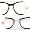 Anti-Rutsch Brillen Nasenpads Silikon Unsichtbare Brillen Luftpolster Nasenpads Transparent Weich Selbstklebend Nasenhalter