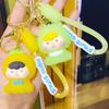 Three-Dimensional Luminous Fruit Baby Keychains – Creative Soft Rubber Pendants for Advertising Promotion Gifts