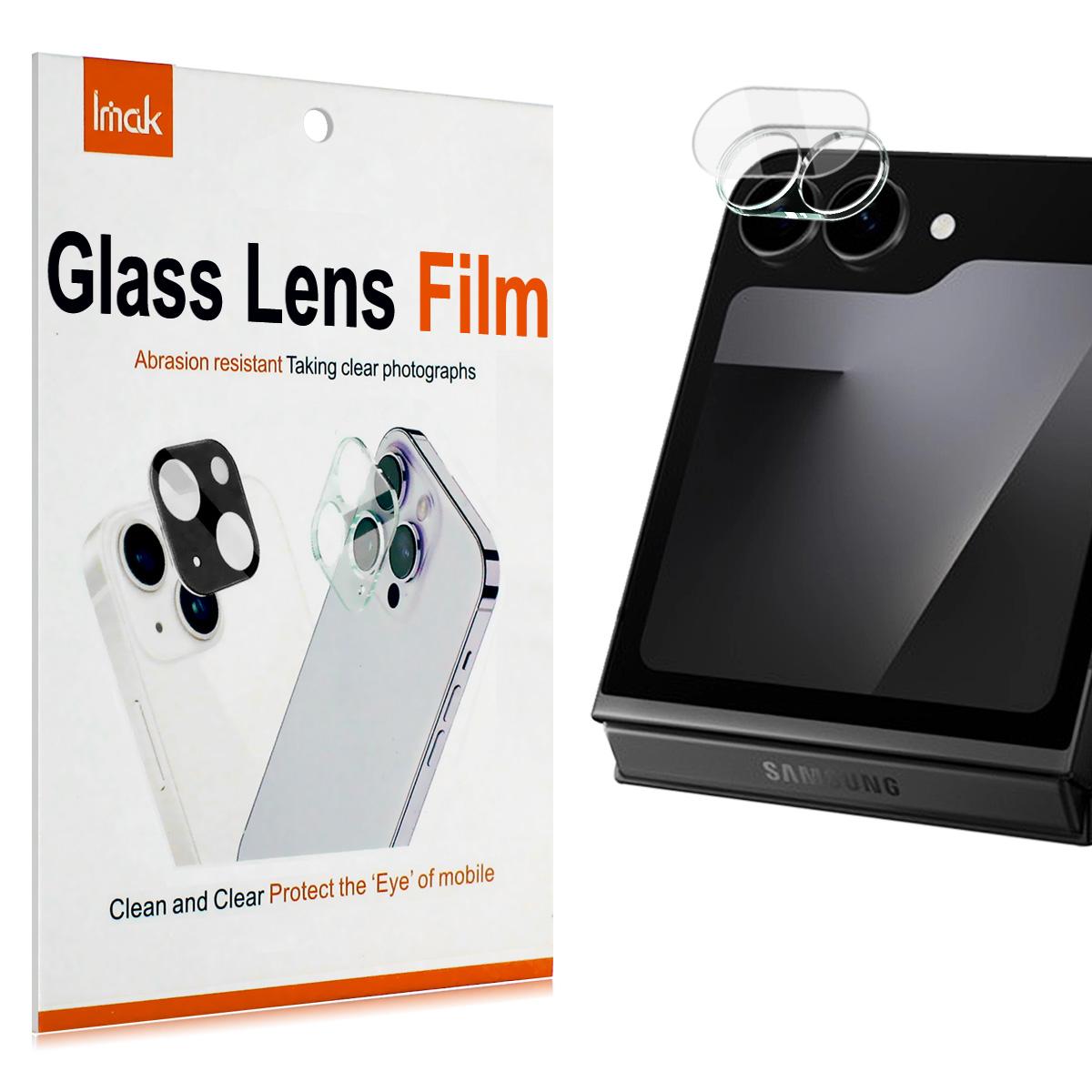 

Для Samsung Galaxy Z Flip 7 FE 5G Стекло IMAK Высокое Разрешение Интегрированная Стеклянная Пленка для Объектива Samsung Z Flip 7 FE 5G