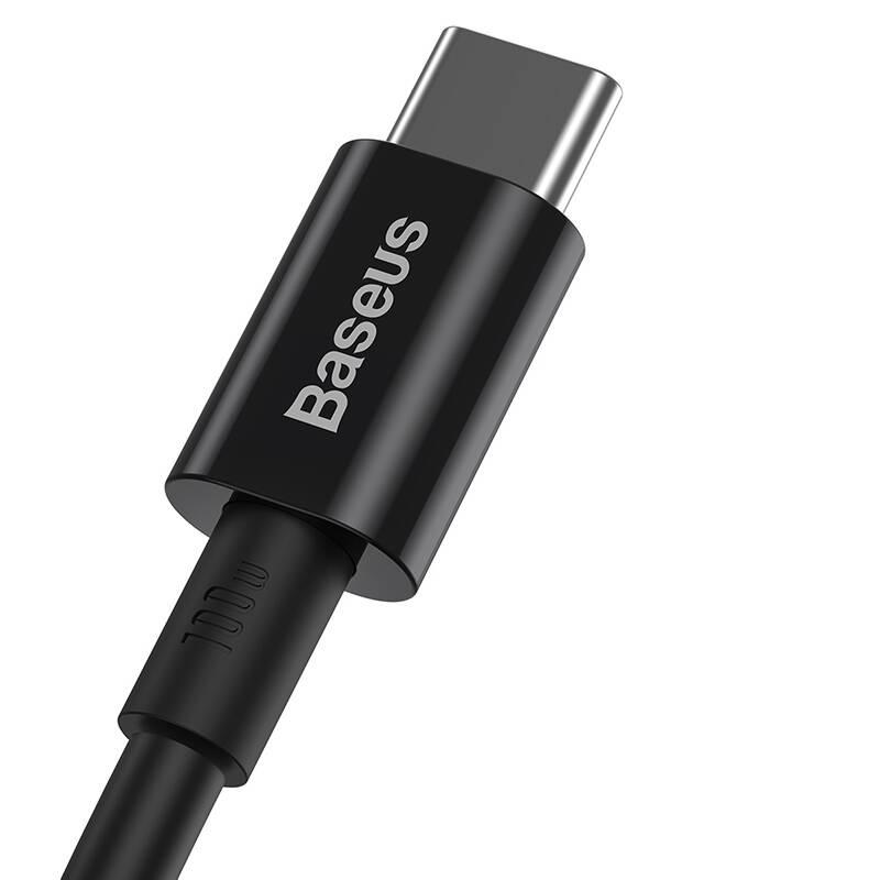 Baseus Superior Series USB-C To USB-C Cable, 100W, 1M (Black)