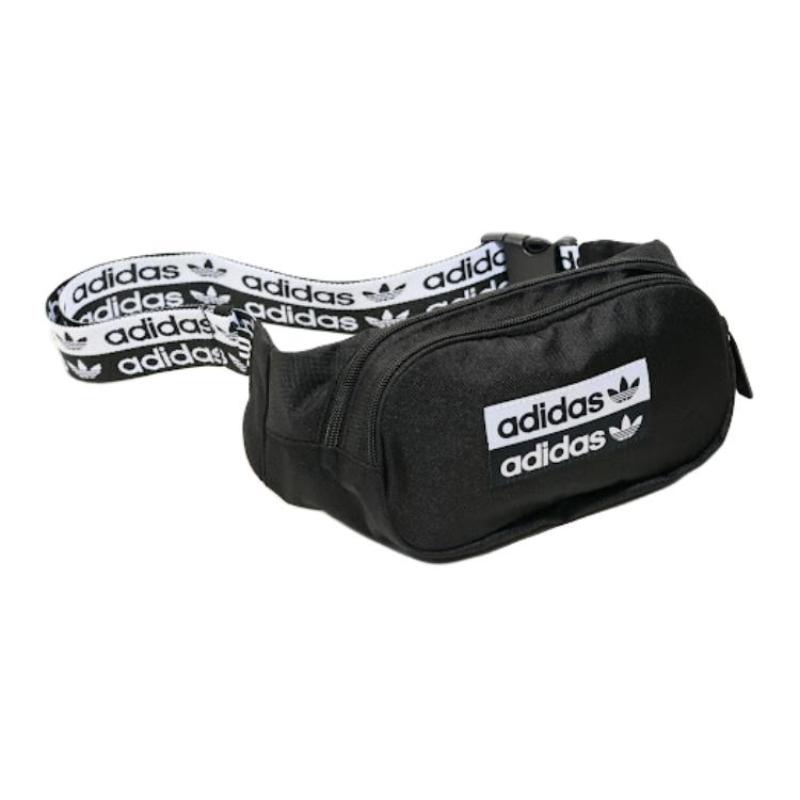 Adidas Originals Polyester Fanny Pack Sling Bag Shoulder Bag Crossbody Bag Regular Unisex Black Adidas EJ0974