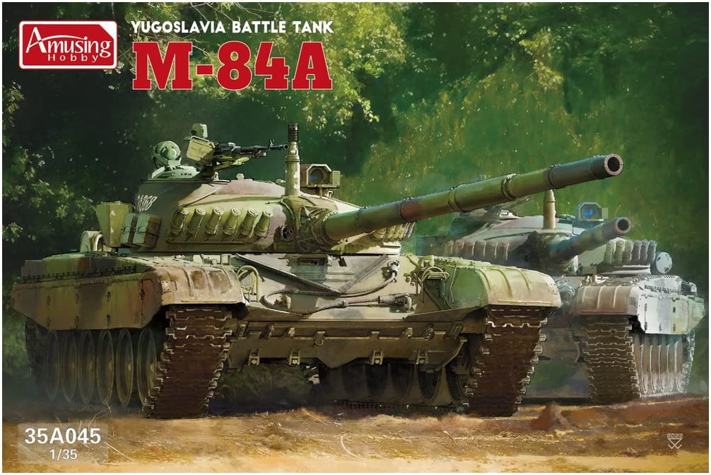 Amusing Hobby Yugoslav Main Battle Tank Plastic Model AMH35A045 1/35 M-84A