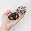 1Pc ABS Car Steering Wheel Decorative Stickers Carbon fiber Emblem For Toyota Hilux Avensis Auris Prius  Verso Camry Accessories