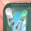 Portable Pet Water Bottle 350ml Dog Cat Travel Dispenser Outdoor Drinking Bowl Feeder Supplies