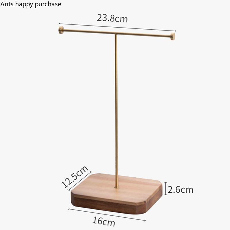 

Подставка для украшений из массива дерева и металла, Стойка для хранения украшений, Домашние аксессуары, Настольный органайзер, Декоративная рамка, Держатели для хранения