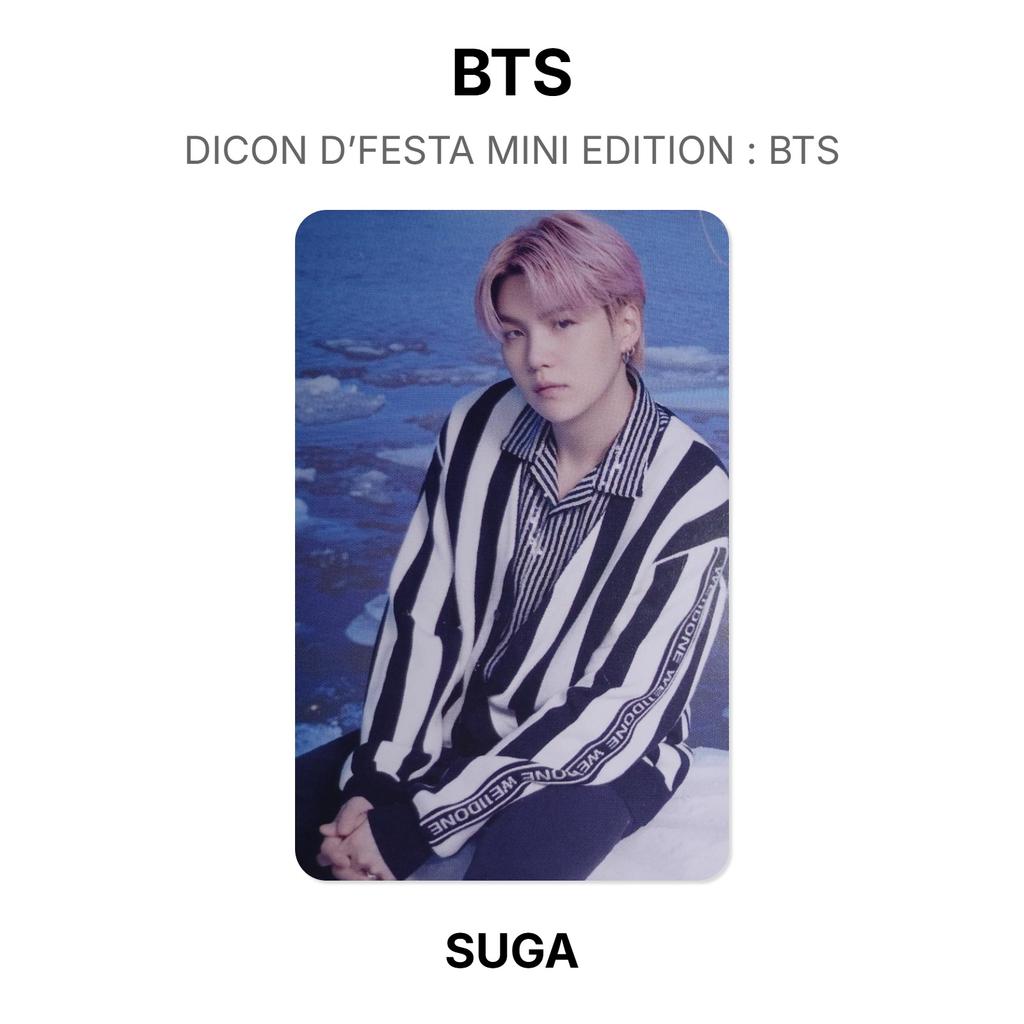BTS DICON D’FESTA MINI EDITION : BTS Official Photocard