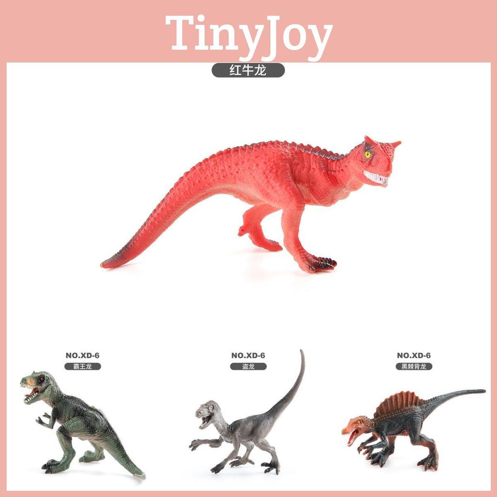 Miniature Realistic Dinosaur Figurines Set Featuring Various Models Crafted From Durable Pvc Material