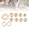 11 Pcs Premium Router Guide Kit Brass Router Bushing Guide Set Router Template Guide  Woodworking