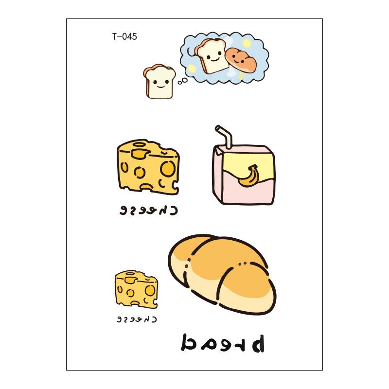 Schönheitsaufkleber Cartoon Tattoo Aufkleber Niedlicher Temporärer Tattoo Aufkleber Klein Frisch Wasserdichter Tattoo Aufkleber