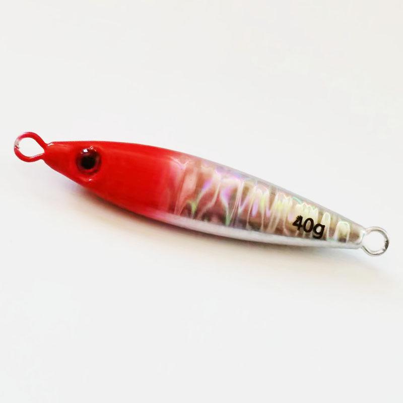 

Быстро тонущая приманка для испанской макрели и желтоперого тунца со спиннер-крючком для морской и береговой ловли 30g