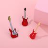 Rock Band Enamel Pins Custom Bass Guitar Brooches Musical Instrument Lapel Badges Cartoon Jewelry Gift for Kids Friends