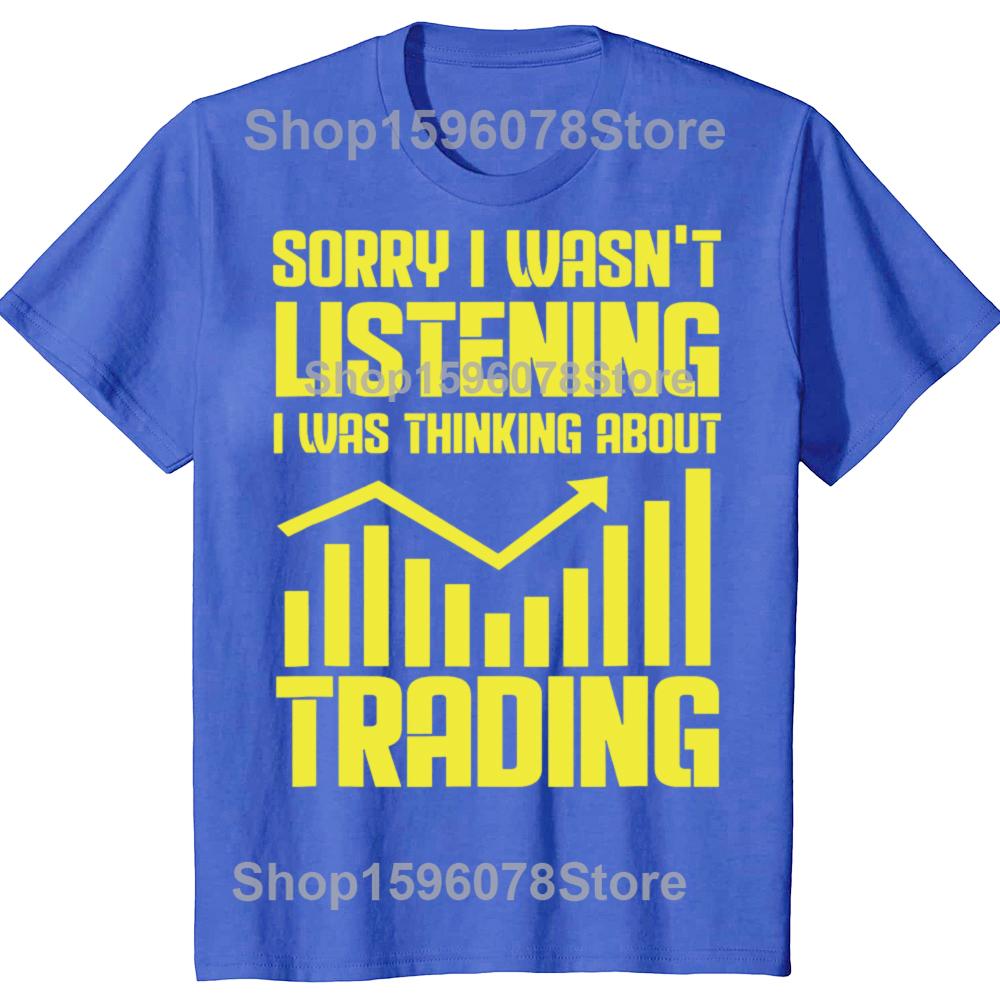Funny Vintage Stock Market Graphic Tshirt Men Women Hip Hop Oversized T Shirt 100 Cotton Stock Trader Day Trading Tshirts