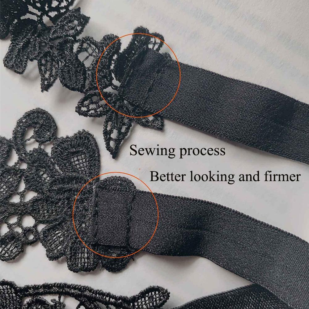 Frauen Sexy Elastische Strumpfbänder Mädchen Cosplay Spitze Floral Oberschenkel Ring Strumpfband Braut Hochzeit Party Braut Zubehör Bein Strumpfband Gürtel