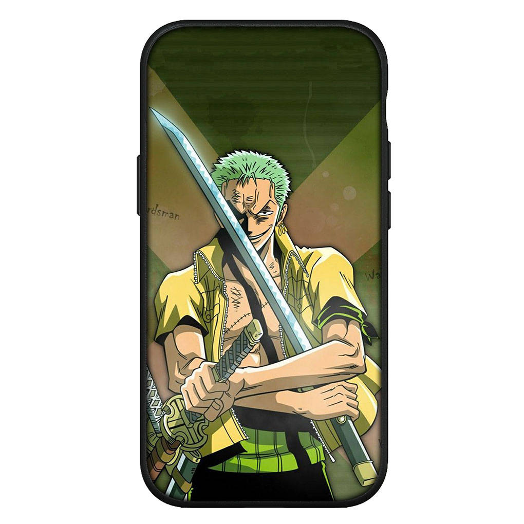 

для iPhone 16 15 X XR Samsung Galaxy S24 S23 Plus Xiaomi Redmi Note 13 12 11 Pro Max 9 10 14 OPPO Huawei Cover One Luffy Piece Roronoa Zoro Phone Case for Samsung Galaxy A06 экрю