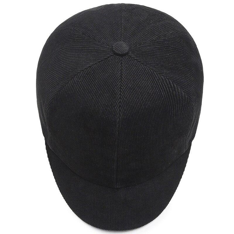 Northwood Autumn Winter Women's Cap Solid Men's Equestrian Hat Short Brim Famale Snapback Hats Baseball Caps