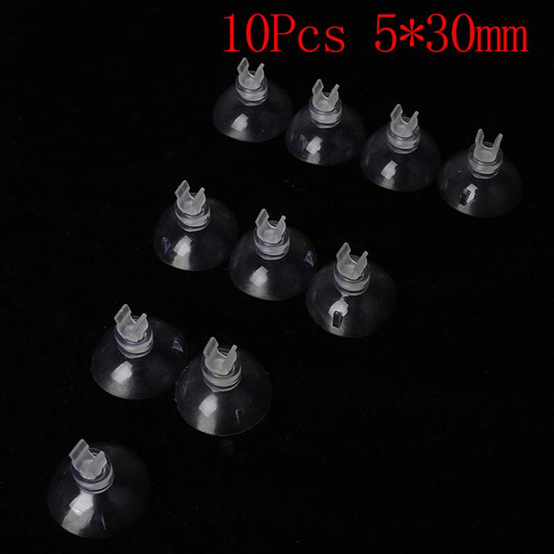 New 1-50pcs Aquarium Sucker Suction Cup Holder for Fish Tank 4/ 6mm Air Pump Airline Tube Transparent Aquarium Air Pump